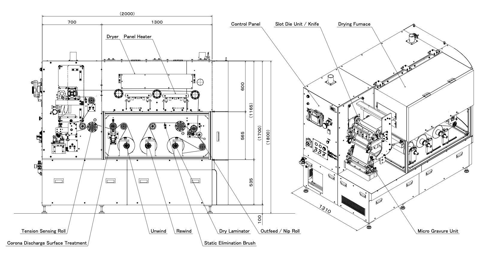 TRI coater drawing